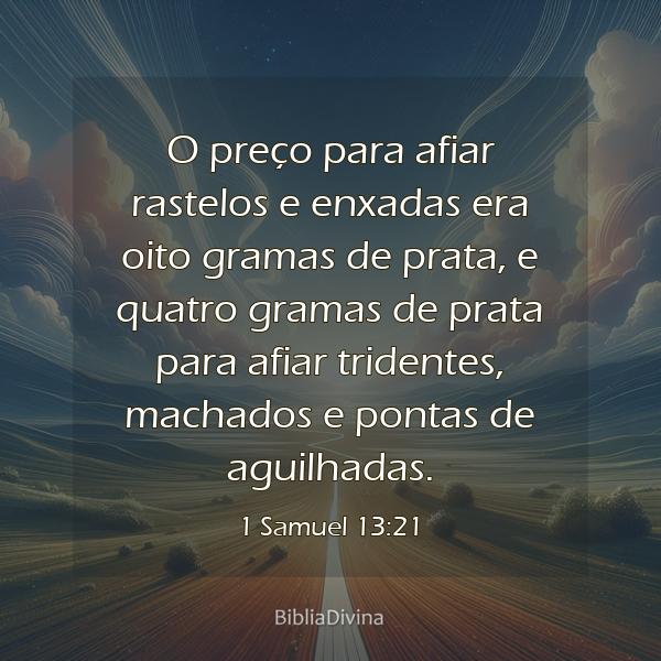 1 Samuel 13:21