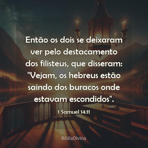 1 Samuel 14:11