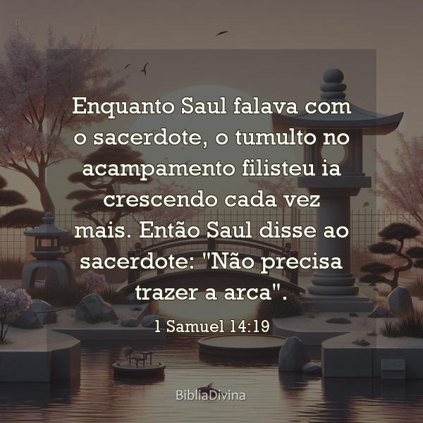 1 Samuel 14:19