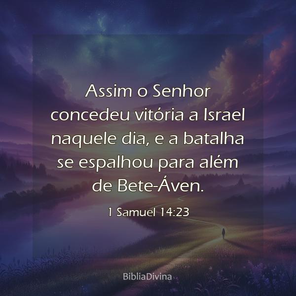 1 Samuel 14:23