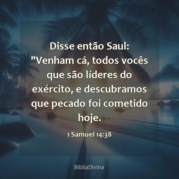 1 Samuel 14:38