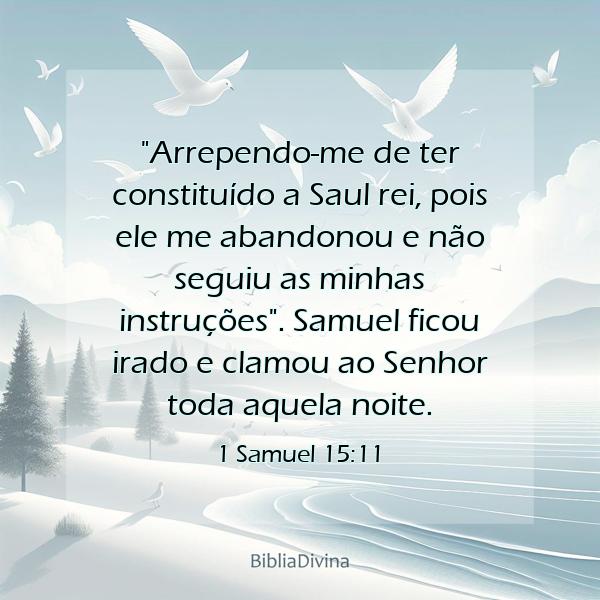 1 Samuel 15:11