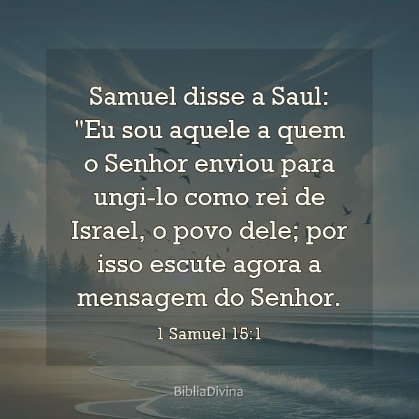 1 Samuel 15:1