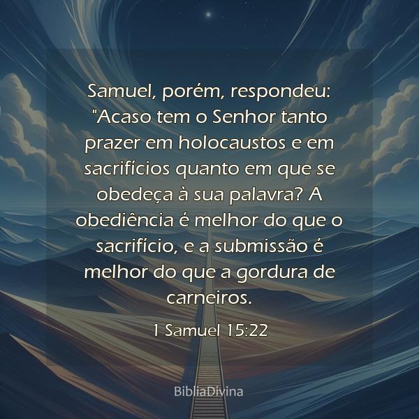 1 Samuel 15:22