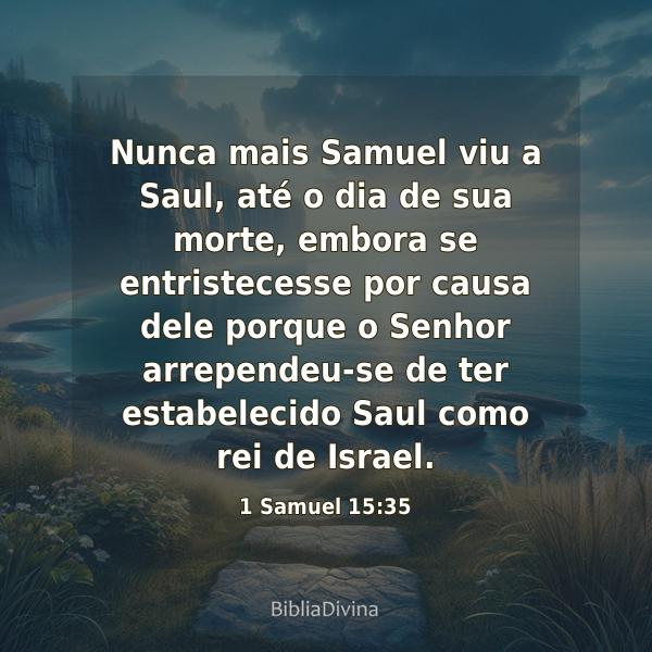 1 Samuel 15:35