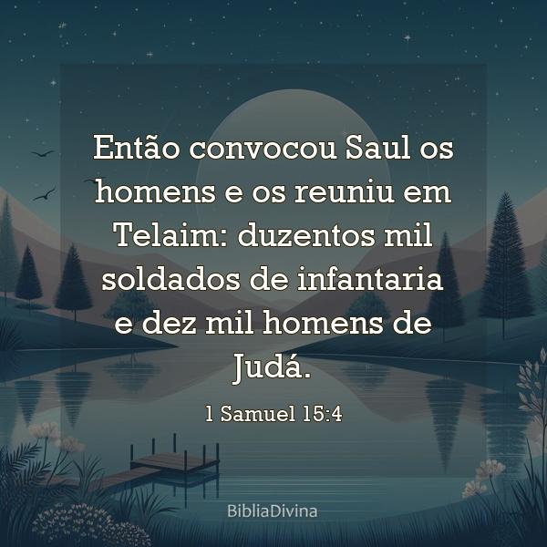 1 Samuel 15:4