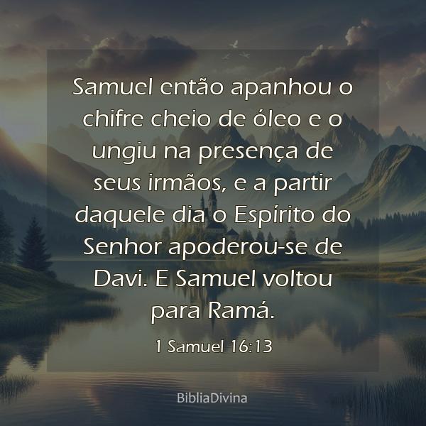 1 Samuel 16:13