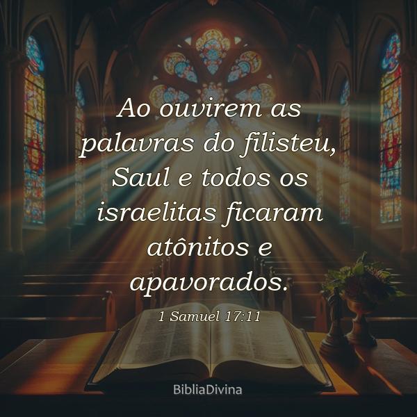 1 Samuel 17:11