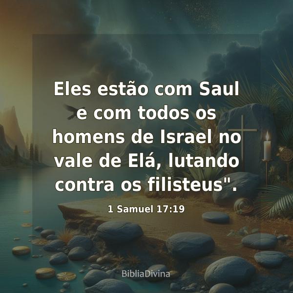 1 Samuel 17:19