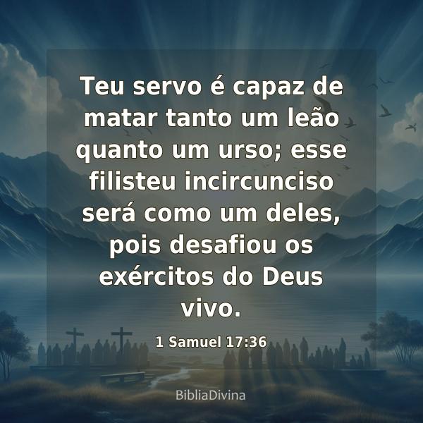 1 Samuel 17:36