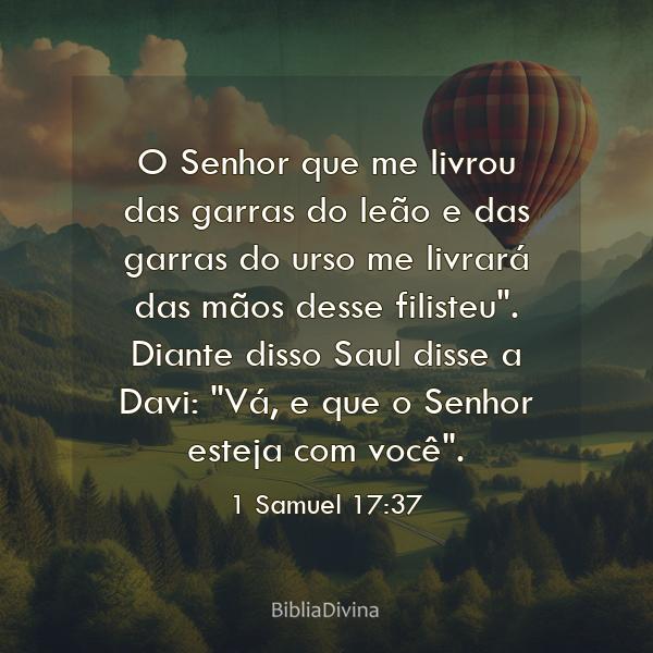 1 Samuel 17:37