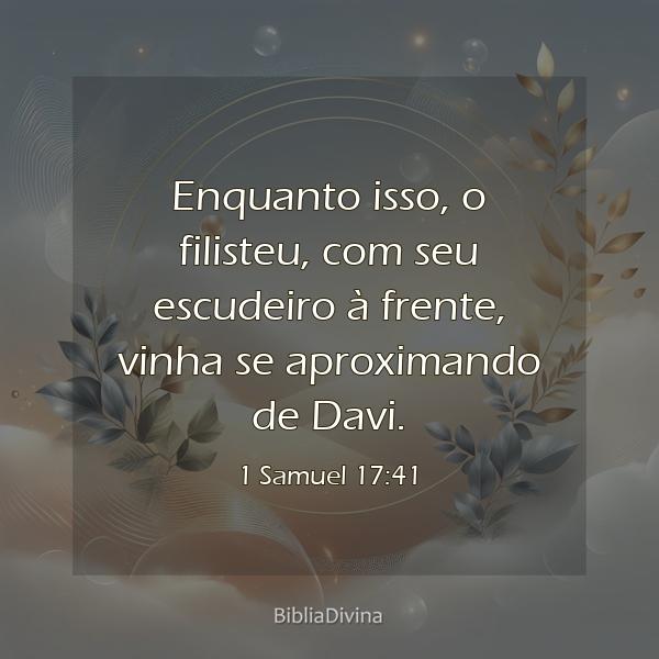 1 Samuel 17:41