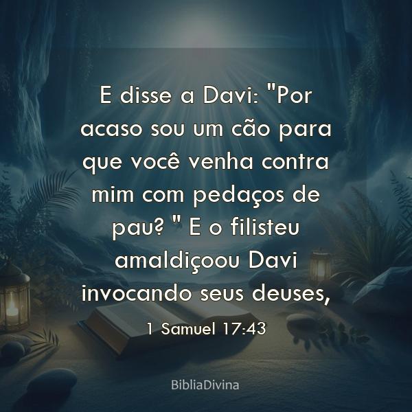 1 Samuel 17:43