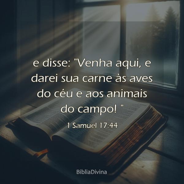 1 Samuel 17:44