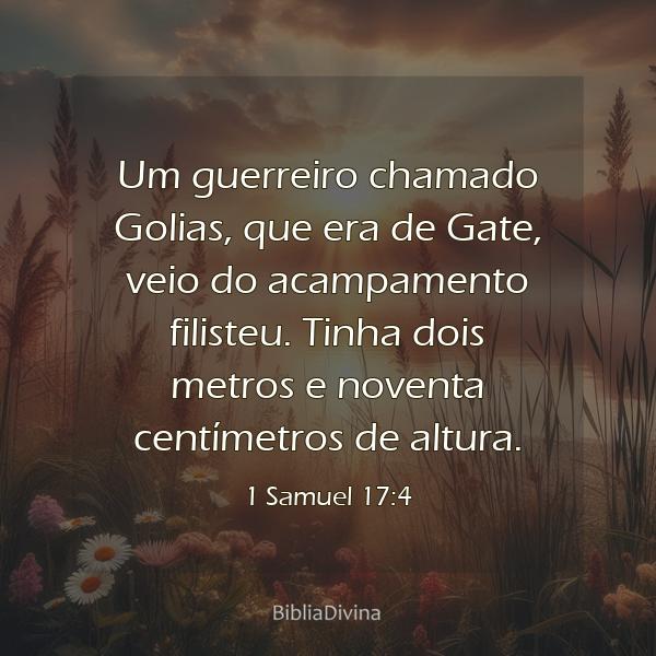 1 Samuel 17:4