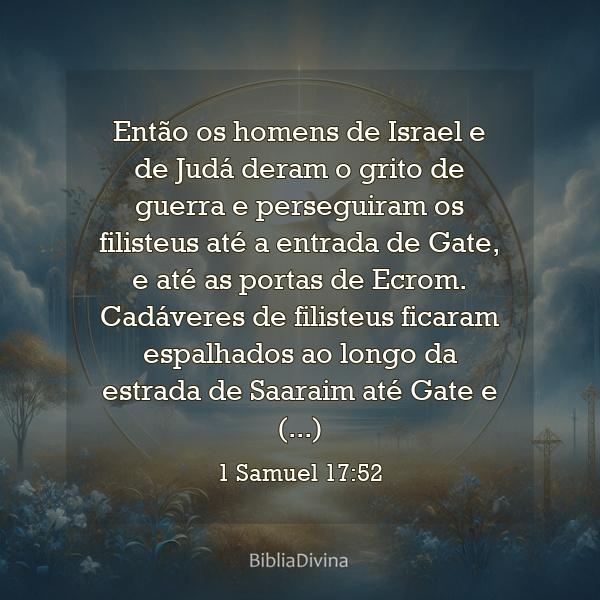 1 Samuel 17:52