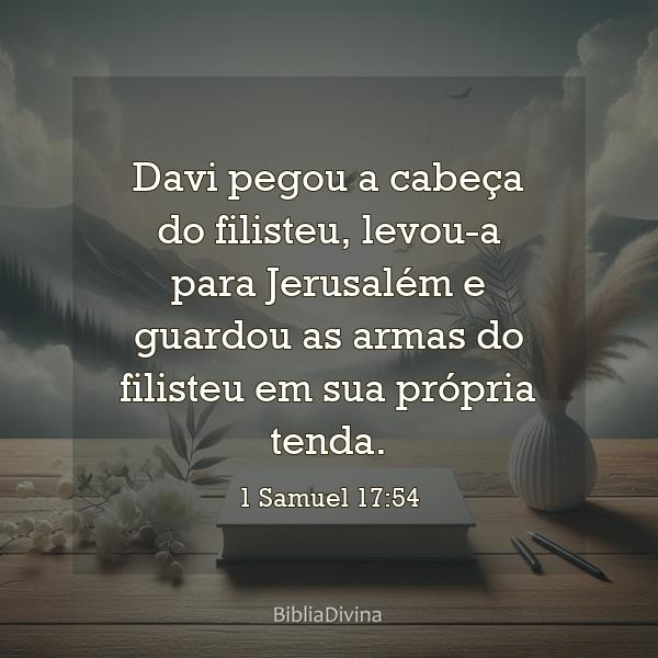 1 Samuel 17:54