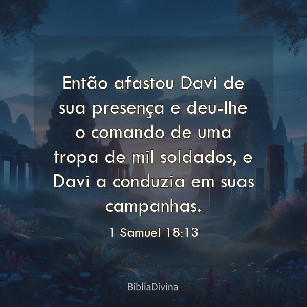 1 Samuel 18:13