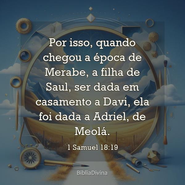 1 Samuel 18:19