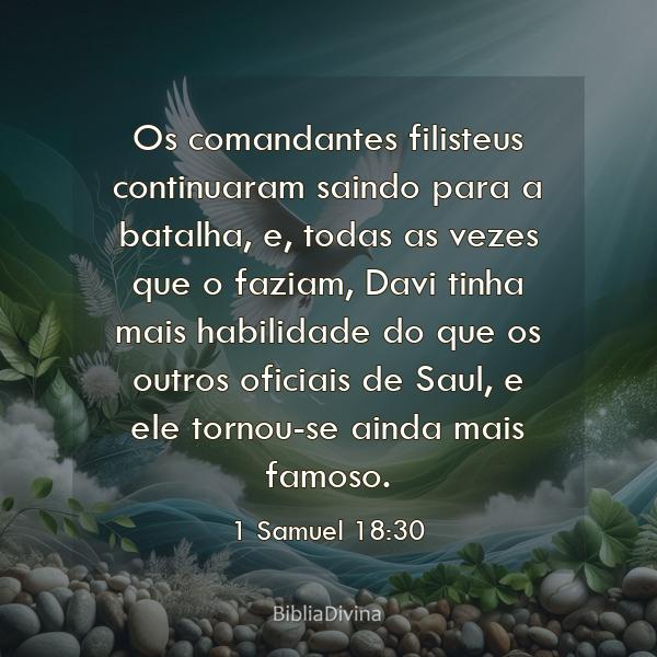 1 Samuel 18:30