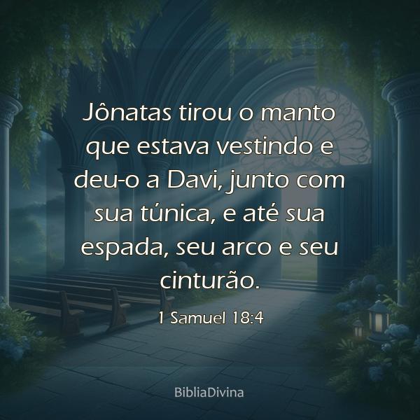 1 Samuel 18:4