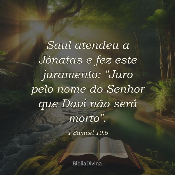 1 Samuel 19:6