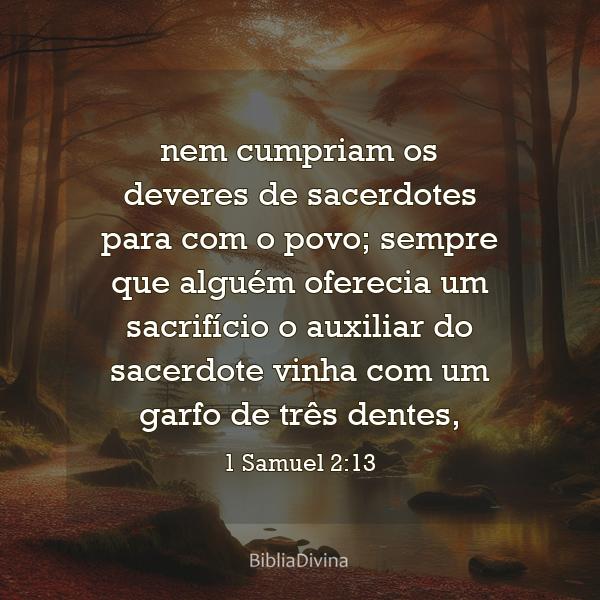 1 Samuel 2:13