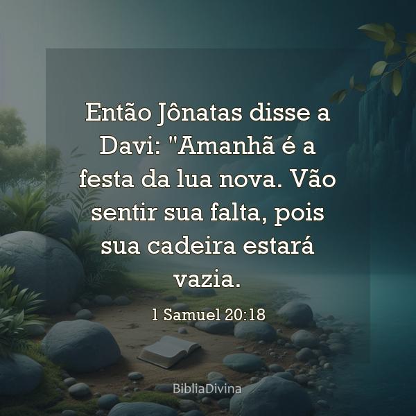 1 Samuel 20:18