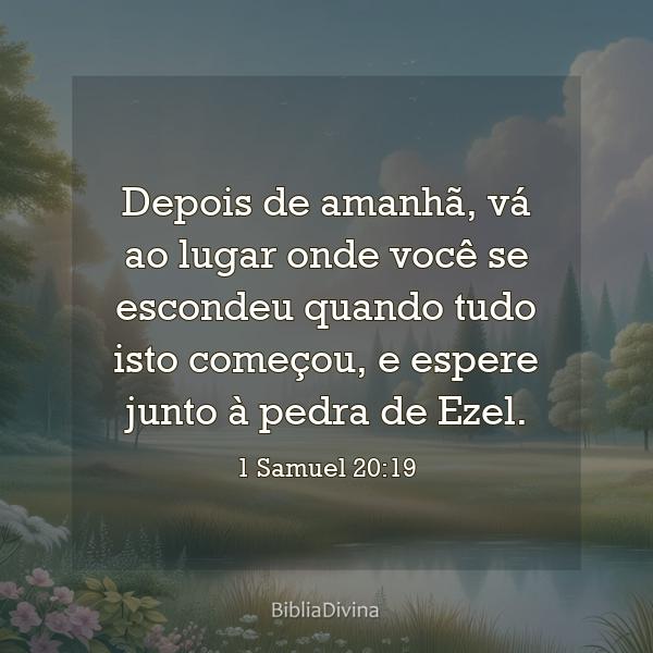 1 Samuel 20:19