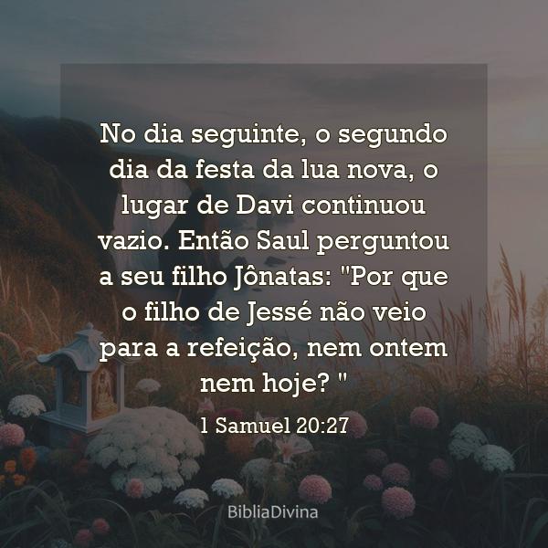 1 Samuel 20:27