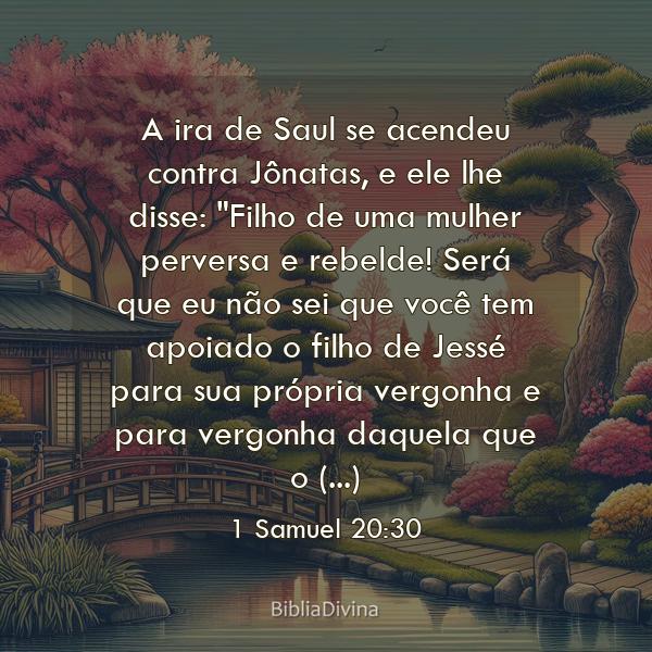 1 Samuel 20:30