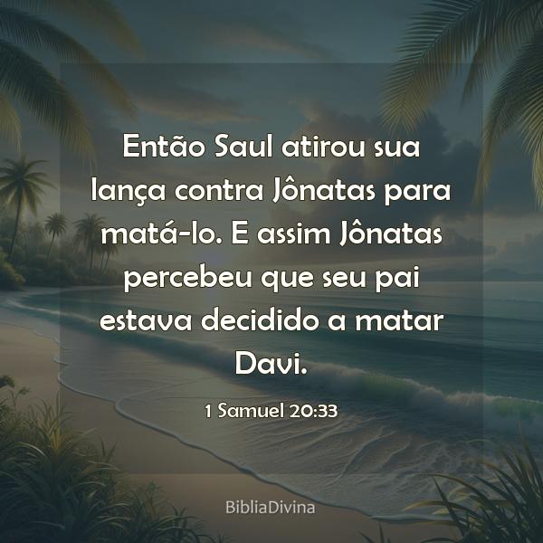 1 Samuel 20:33