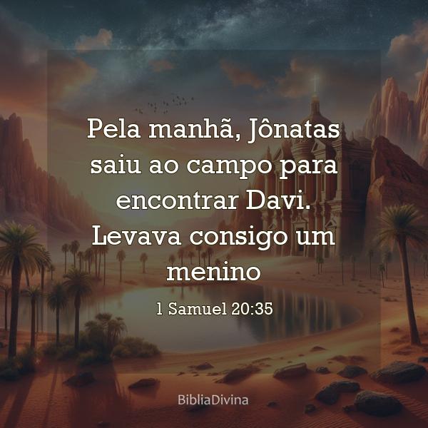 1 Samuel 20:35