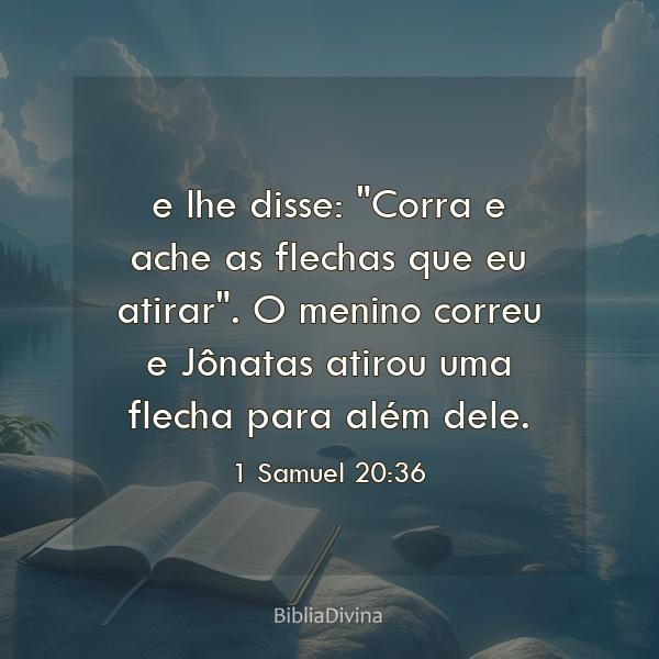 1 Samuel 20:36