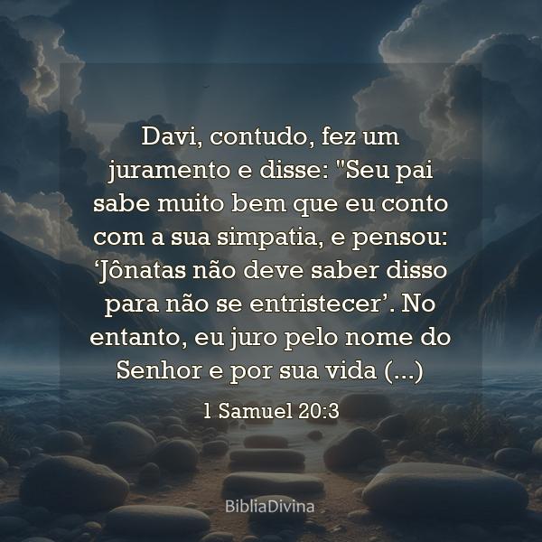 1 Samuel 20:3