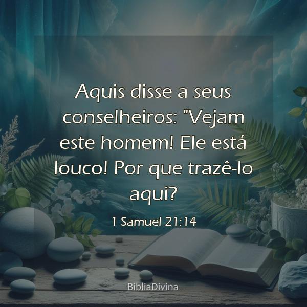 1 Samuel 21:14