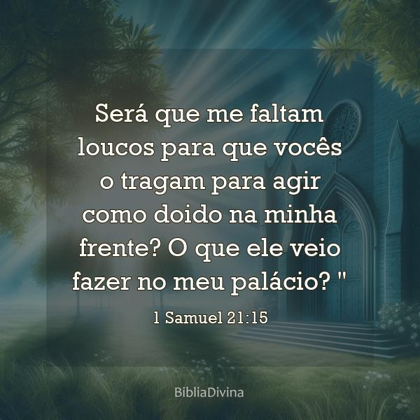 1 Samuel 21:15