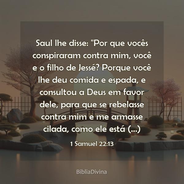 1 Samuel 22:13