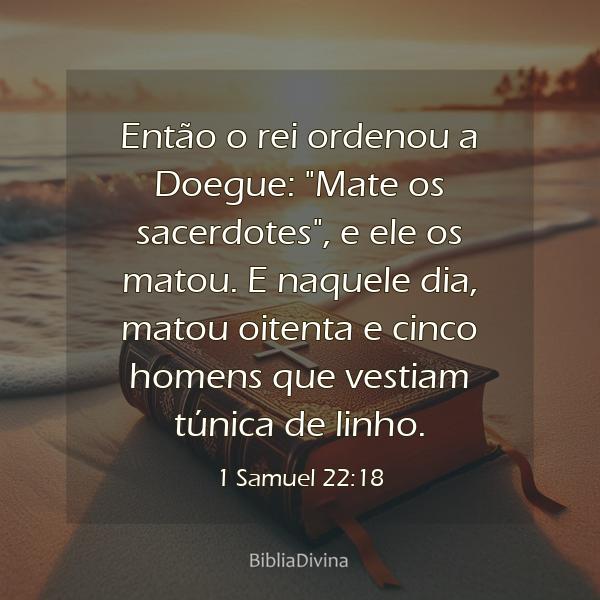 1 Samuel 22:18