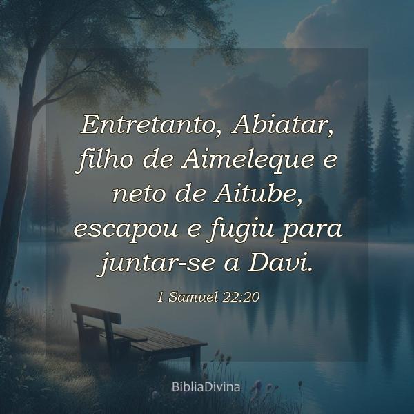 1 Samuel 22:20