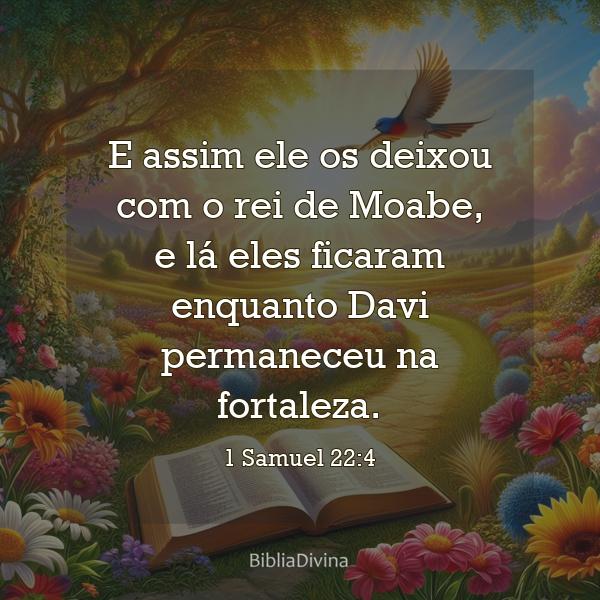 1 Samuel 22:4