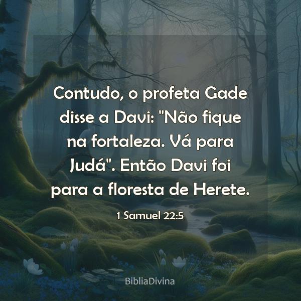 1 Samuel 22:5