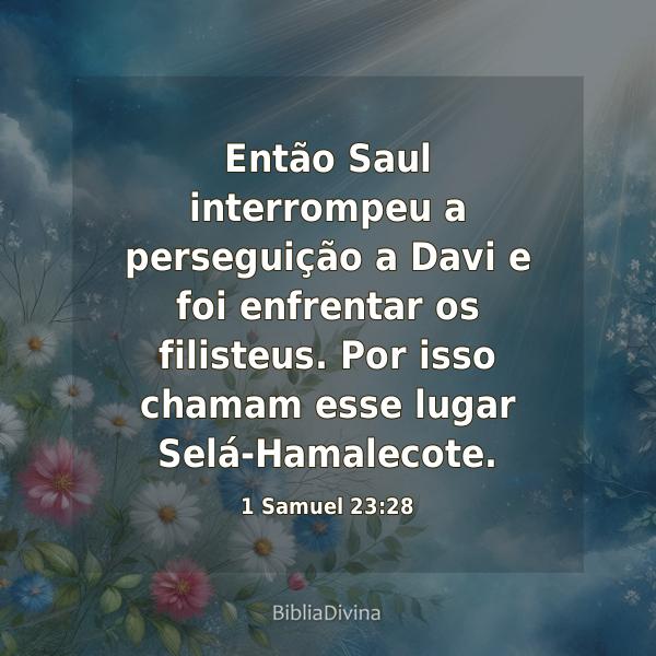 1 Samuel 23:28