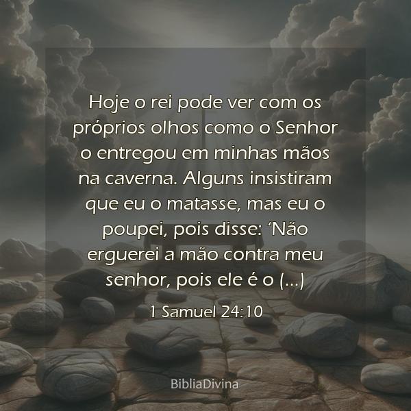 1 Samuel 24:10