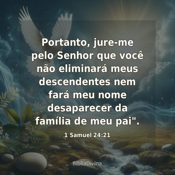 1 Samuel 24:21