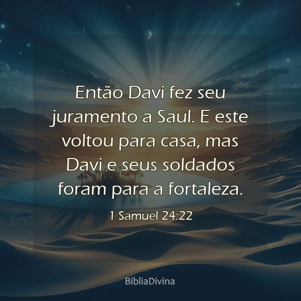 1 Samuel 24:22