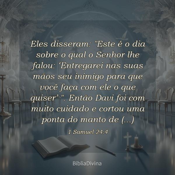 1 Samuel 24:4