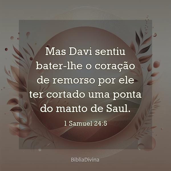 1 Samuel 24:5