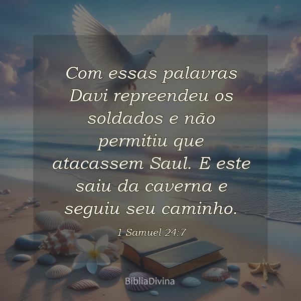 1 Samuel 24:7