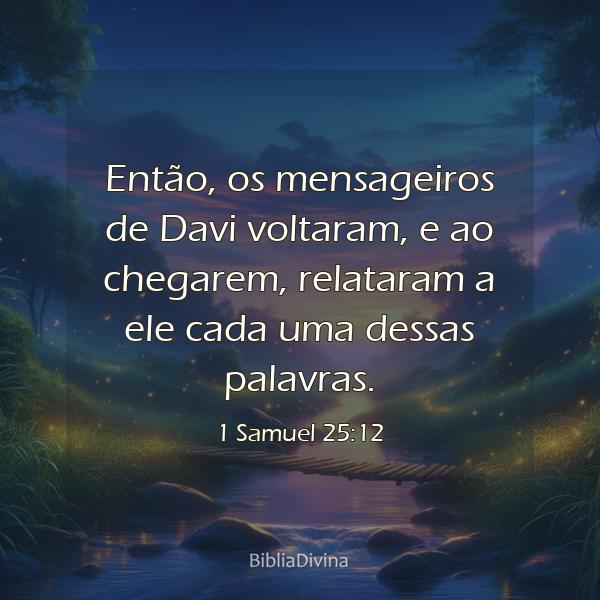 1 Samuel 25:12